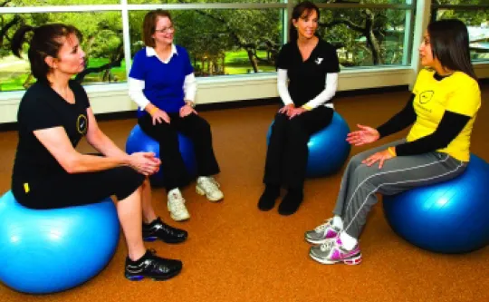 LiveStrong at the Y class