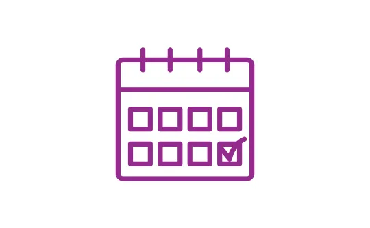 icon for schedules